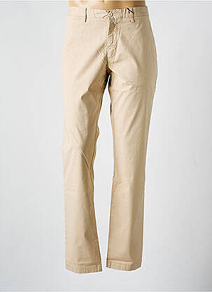 Pantalon chino tissage popeline taille normale beige GANT homme