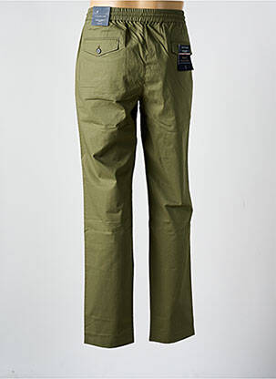 Pantalon chino tissage popeline taille normale vert TOMMY HILFIGER homme