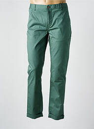 Pantalon chino stretch taille normale vert SCOTCH & SODA homme