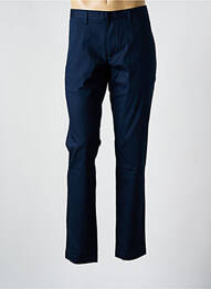 Pantalon chino tissage popeline taille normale bleu GANT homme
