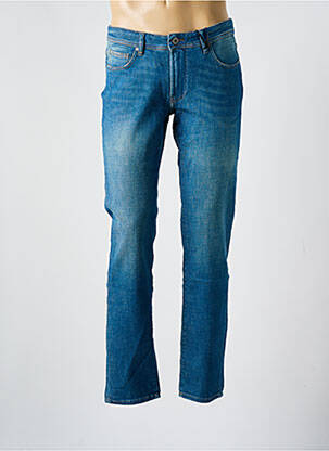 Jeans coupe slim stretch taille normale bleu IKKS homme