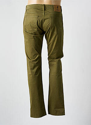Pantalon slim stretch taille normale vert MCS homme
