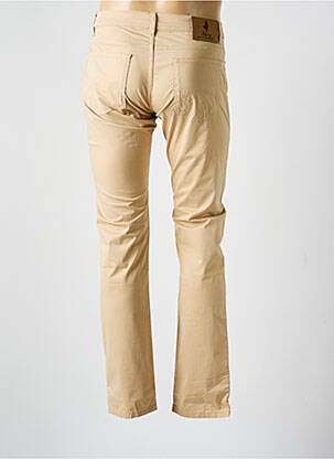 Pantalon slim stretch taille normale beige MCS homme