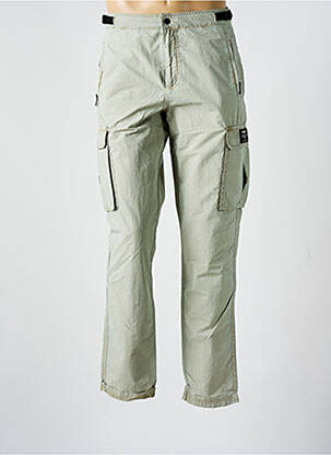 Pantalon cargo taille ajustable taille normale vert ECOALF homme