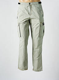 Pantalon cargo taille ajustable taille normale vert ECOALF homme