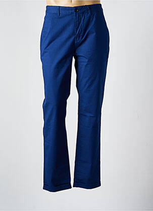 Pantalon chino tissage popeline taille normale bleu SCOTCH & SODA homme