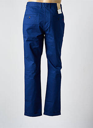 Pantalon chino tissage popeline taille normale bleu SCOTCH & SODA homme