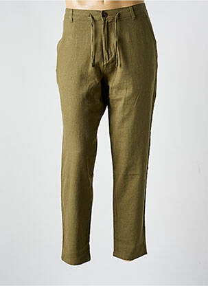 Pantalon chino vert SELECTED pour homme