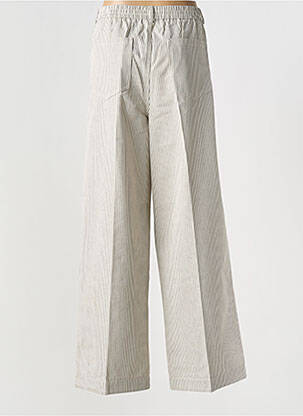 Pantalon large poches taille normale gris GRACE & MILA femme