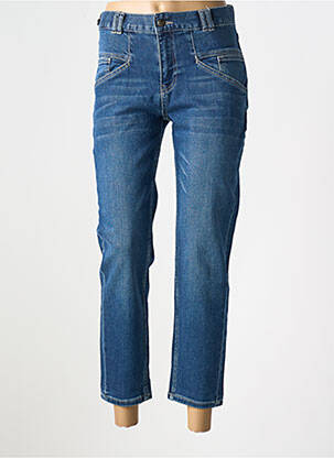 Jeans coupe slim stretch taille normale bleu FIVE femme