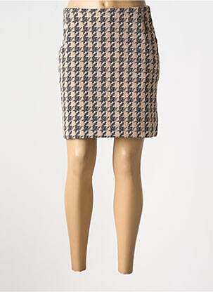 Jupe courte poches noir ICHI femme