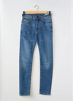 Jeans coupe slim stretch taille normale bleu TOMMY HILFIGER homme