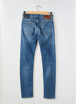 Jeans coupe slim stretch taille normale bleu TOMMY HILFIGER homme