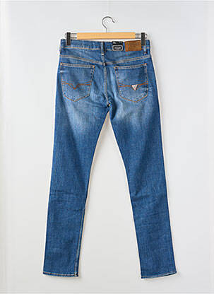 Jeans skinny stretch taille normale bleu GUESS homme