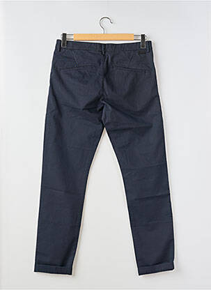 Pantalon chino taille basse taille basse bleu IKKS femme