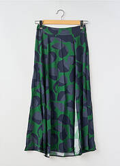 Jupe longue vert THINKING MU pour femme seconde vue