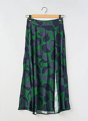 Jupe longue vert THINKING MU pour femme