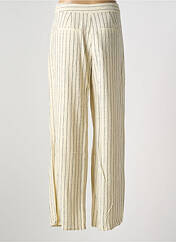Pantalon droit beige VILA pour femme seconde vue