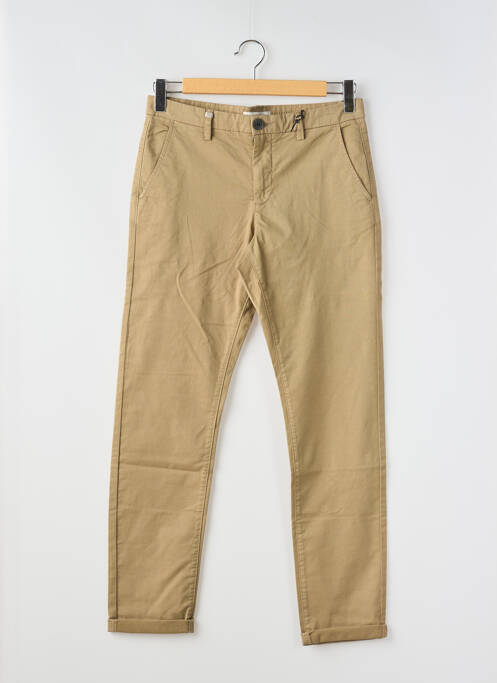 Pantalon chino marron IKKS pour homme