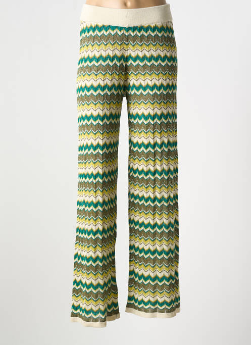 Pantalon droit vert VILA pour femme