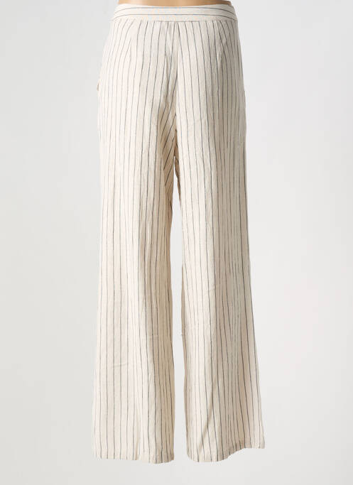 Pantalon large beige LA PETITE ETOILE pour femme