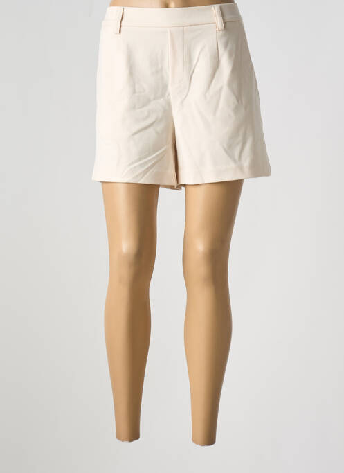 Short beige OBJECT pour femme