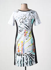 Robe mi-longue blanc DOLCEZZA pour femme seconde vue