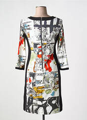 Robe mi-longue blanc DOLCEZZA pour femme seconde vue