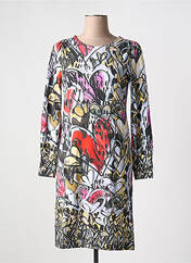 Robe mi-longue blanc DOLCEZZA pour femme seconde vue