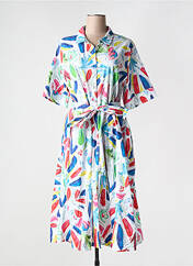 Robe mi-longue blanc DOLCEZZA pour femme seconde vue