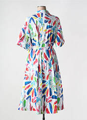 Robe mi-longue blanc DOLCEZZA pour femme seconde vue