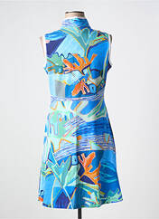 Robe mi-longue bleu DOLCEZZA pour femme seconde vue