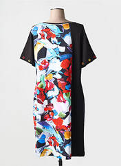 Robe mi-longue noir DOLCEZZA pour femme seconde vue