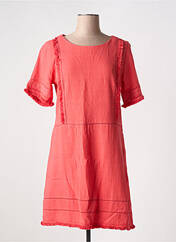 Robe mi-longue rouge MD'M pour femme seconde vue