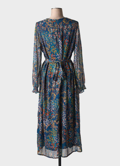 Robe longue bleu JULIE GUERLANDE pour femme