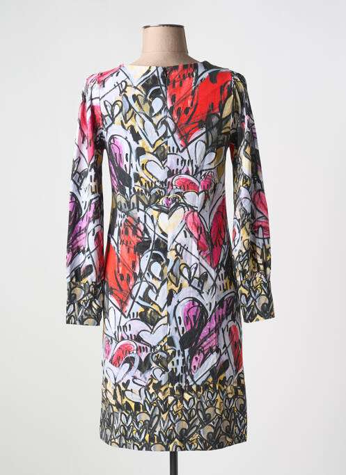 Robe mi-longue blanc DOLCEZZA pour femme