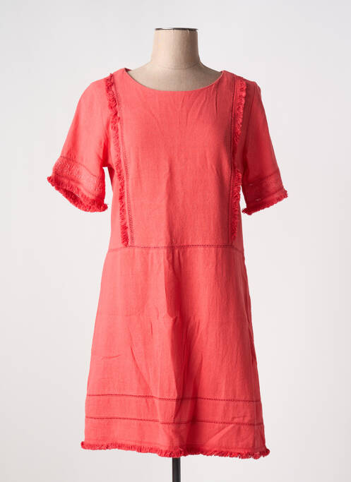 Robe mi-longue rouge MD'M pour femme