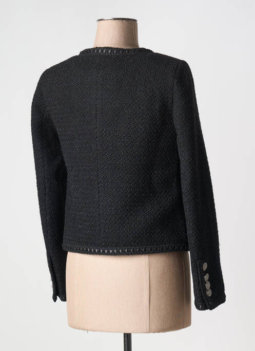 Veste casual noir LEO & UGO pour femme