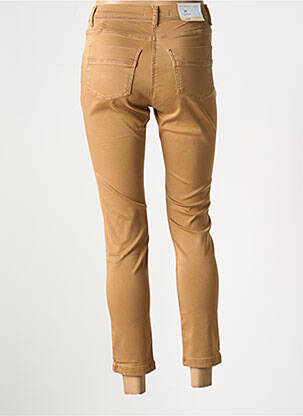 Pantalon slim tissage popeline taille normale beige BETTY BARCLAY femme