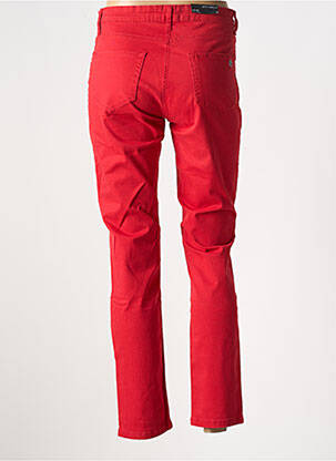Jeans coupe slim stretch taille normale rouge BETTY BARCLAY femme