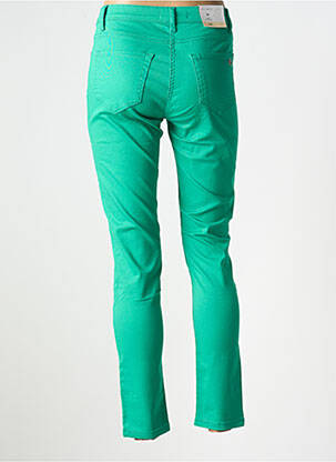 Jeans coupe slim stretch taille normale vert BETTY BARCLAY femme