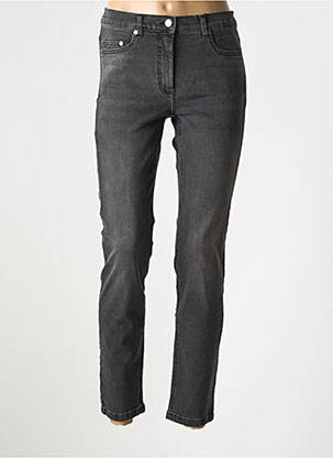 Jeans coupe slim stretch taille normale noir BETTY BARCLAY femme