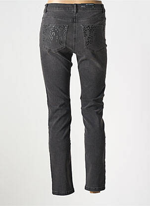 Jeans coupe slim stretch taille normale noir BETTY BARCLAY femme