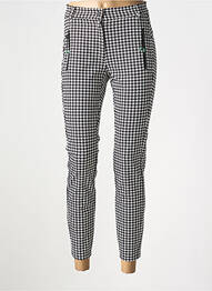 Pantalon 7/8 taille haute taille haute noir TUZZI femme