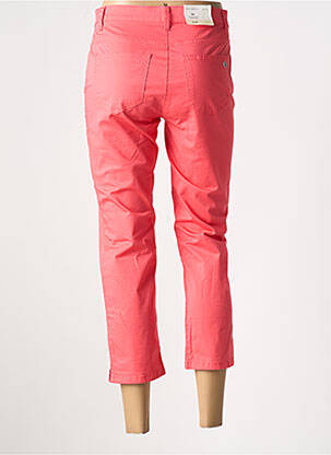 Pantacourt tissage popeline taille normale rose BETTY BARCLAY femme