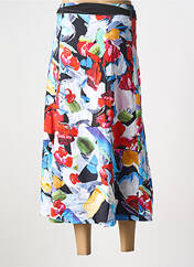 Jupe longue rouge DOLCEZZA pour femme seconde vue