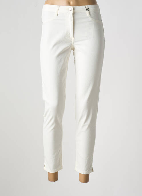 Jeans coupe slim stretch taille normale blanc BETTY BARCLAY femme