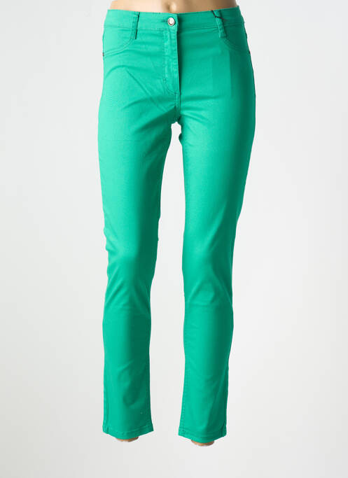 Jeans coupe slim vert BETTY BARCLAY pour femme