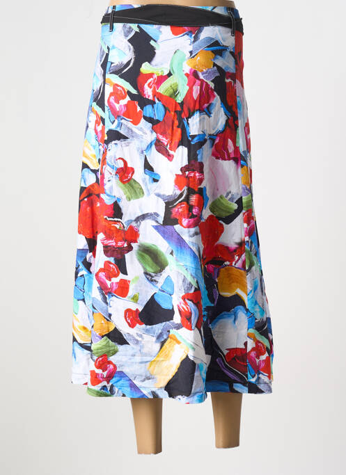 Jupe longue rouge DOLCEZZA pour femme