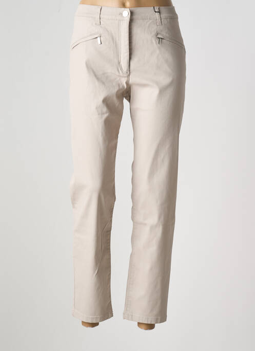 Pantalon 7/8 beige BETTY BARCLAY pour femme